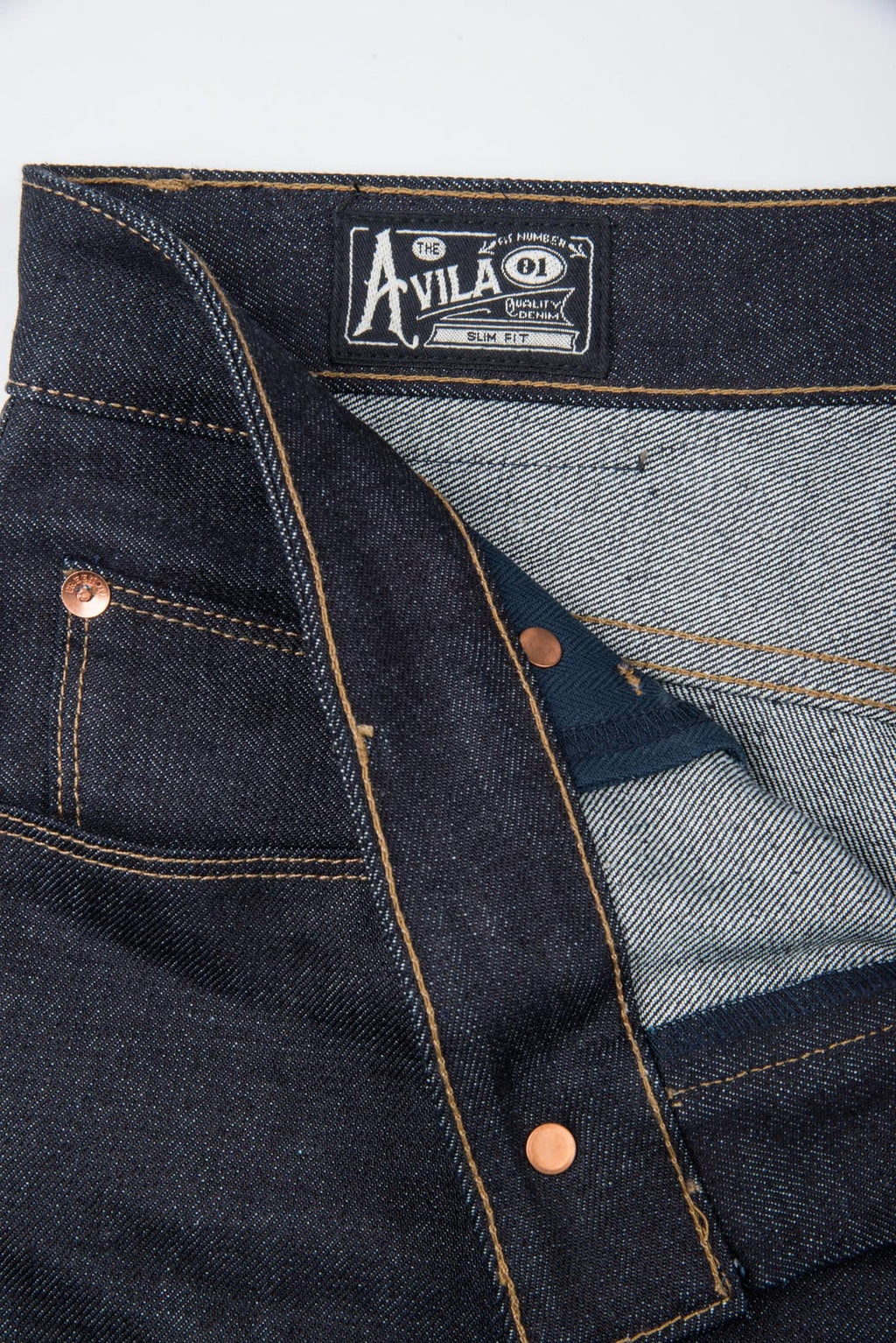 Freenote Cloth - avila slim taper 14.50 ounce kaihara denim