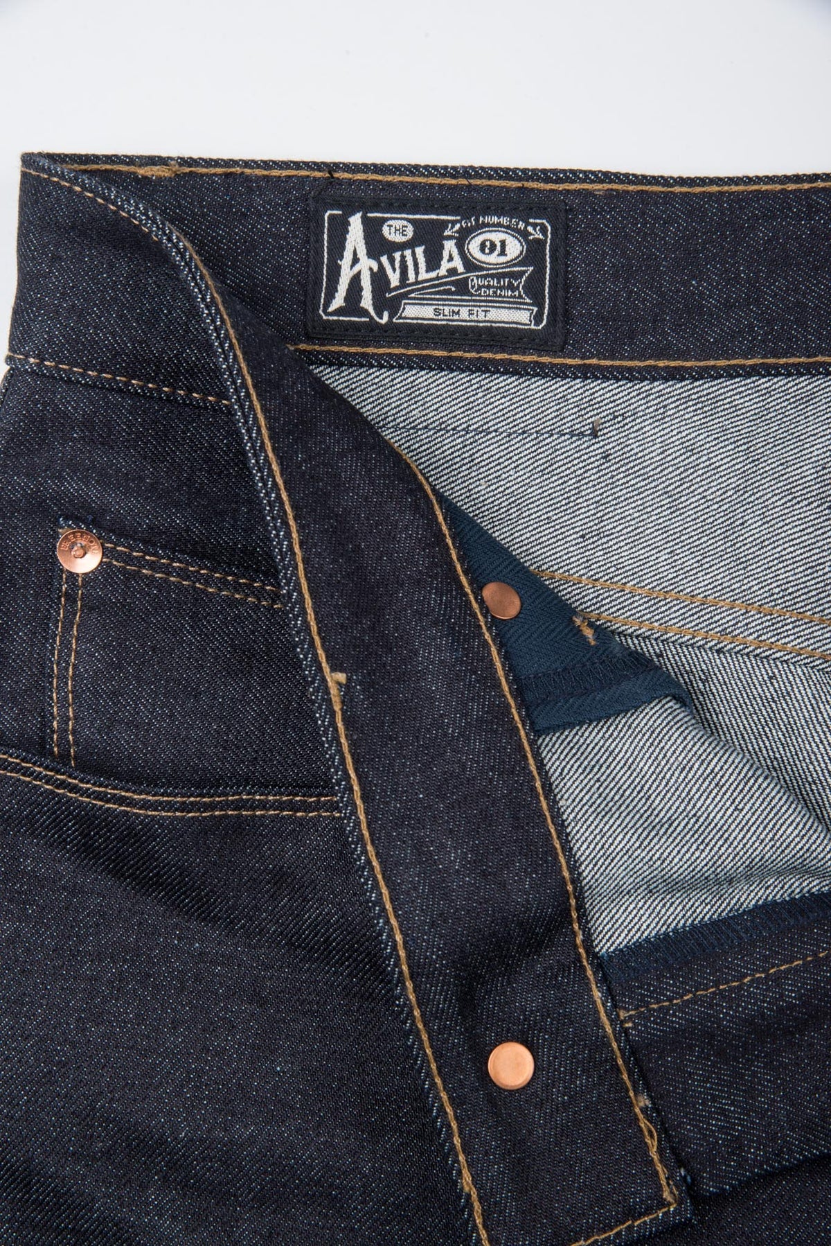 Freenote Cloth - avila slim taper 14.50 ounce kaihara denim