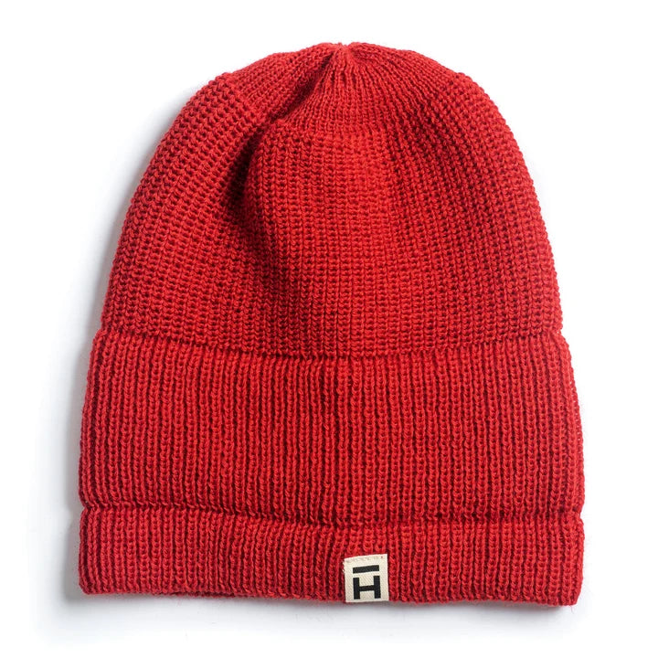 Heimat Textil Deck Hat - Virgin Wool Safety Red