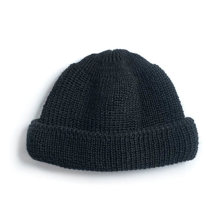 Heimat Textil Deck Hat - Virgin Wool Black