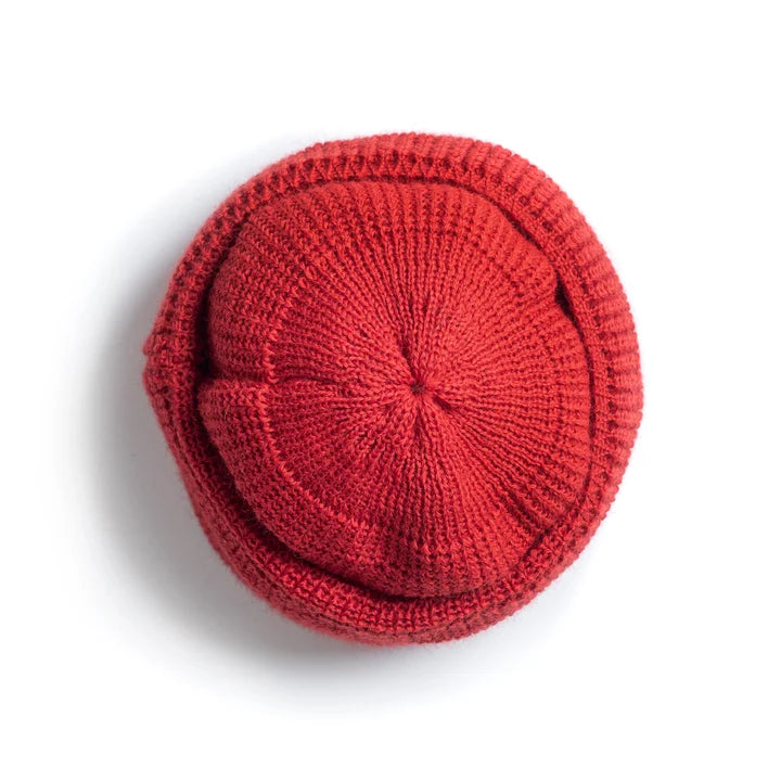 Heimat Textil Deck Hat - Virgin Wool Safety Red