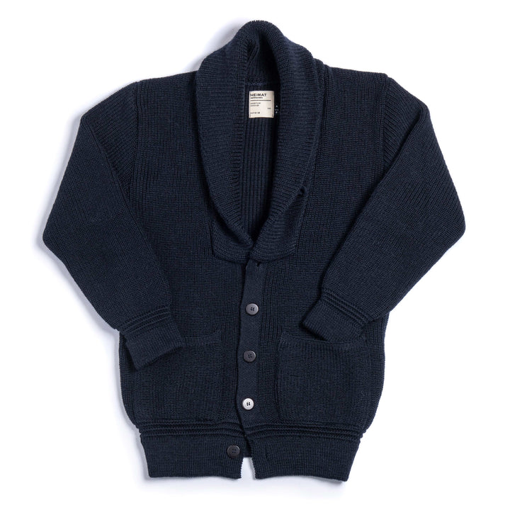 Heimat Textil Eigar Cardigan Ink