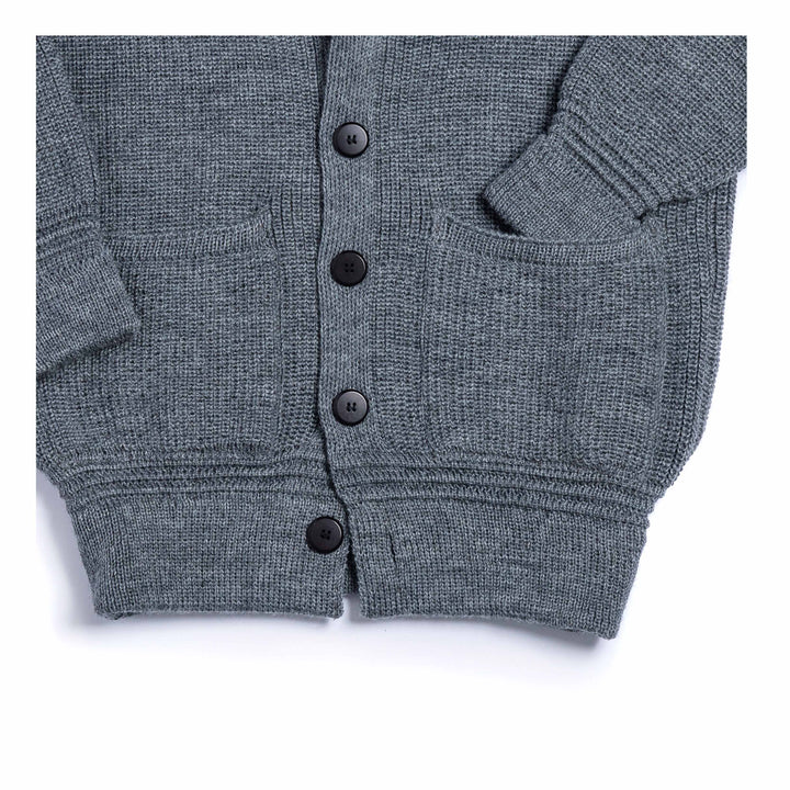 Heimat Textil Eigar Cardigan Battleship Grey