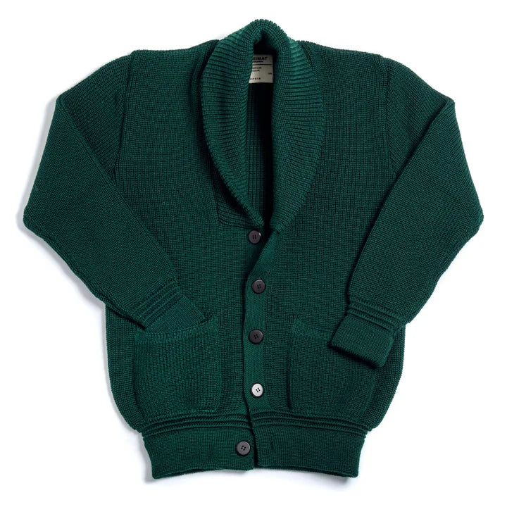 Heimat Textil Eigar Cardigan Green