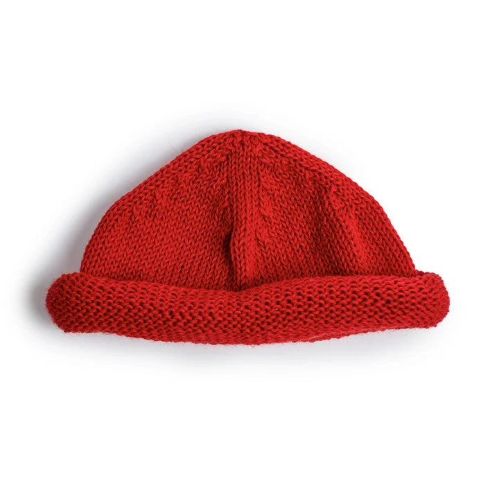 Heimat Textil Explorer Beanie - Virgin Wool Safety Red