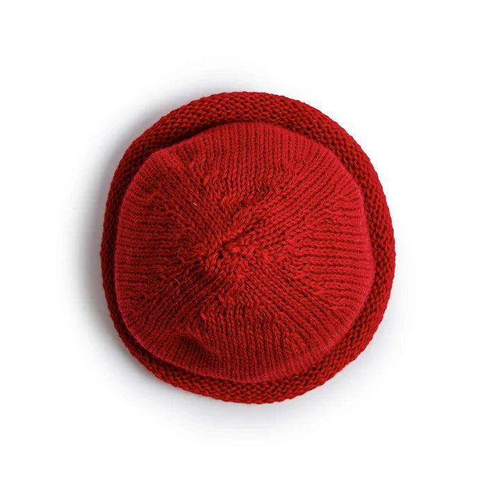 Heimat Textil Explorer Beanie - Virgin Wool Safety Red