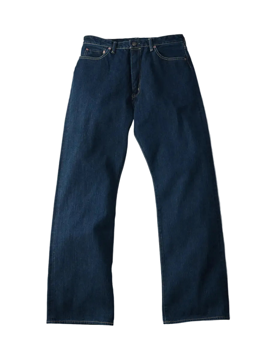 THE FLAT HEAD - D217F 12.5oz WIDE BOOTCUT JEANS FADED