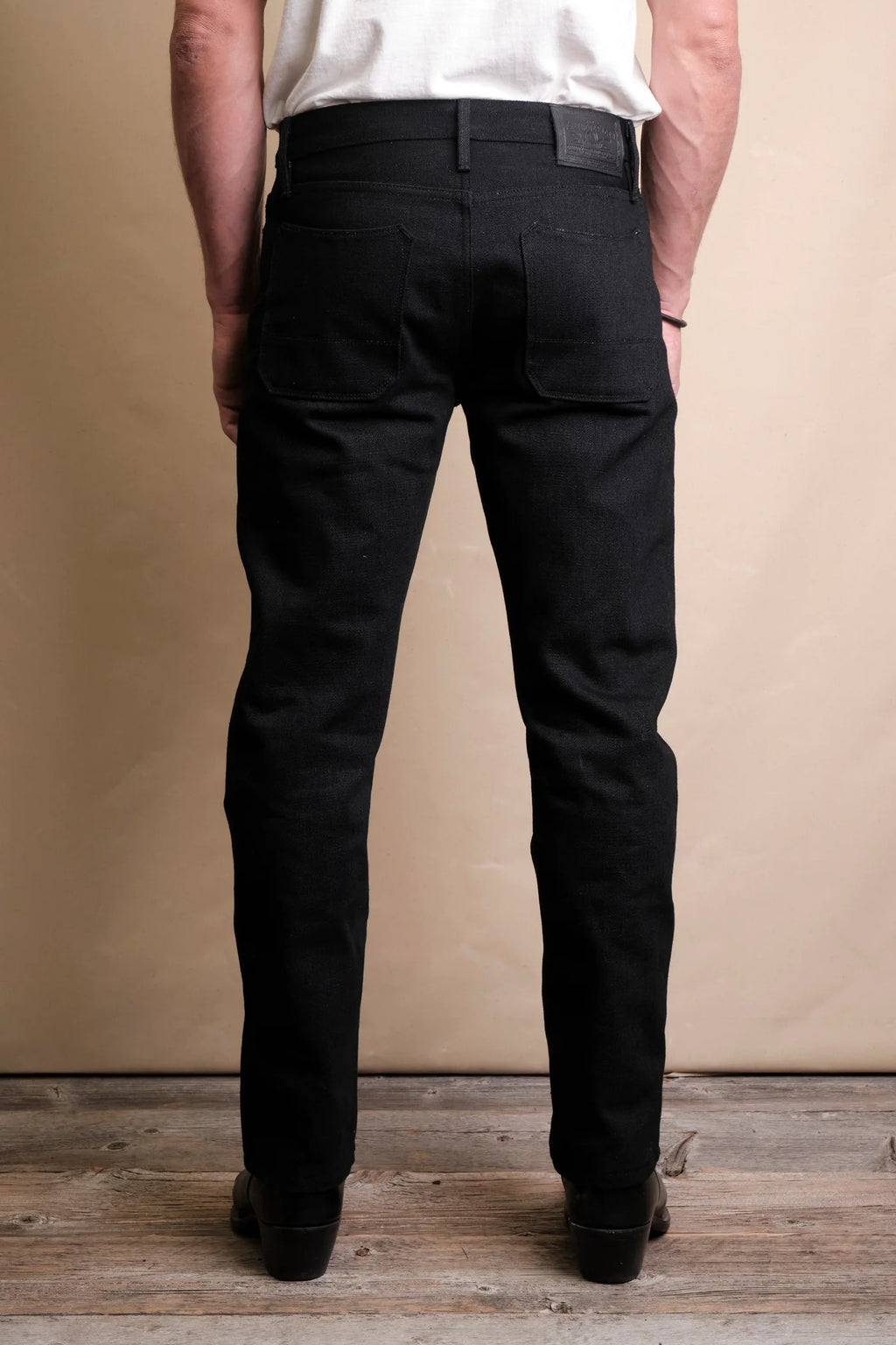 Freenote Cloth Trabuco Classic Straight 17 Ounce Black Denim