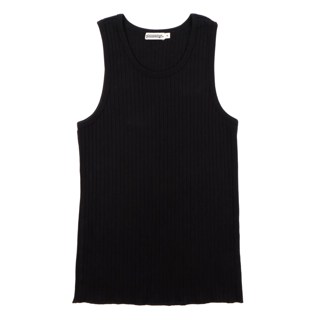 Freenote Cloth Two-Bit Tank Black