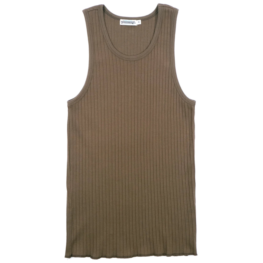 Freenote Cloth Two-Bit Tank Olive