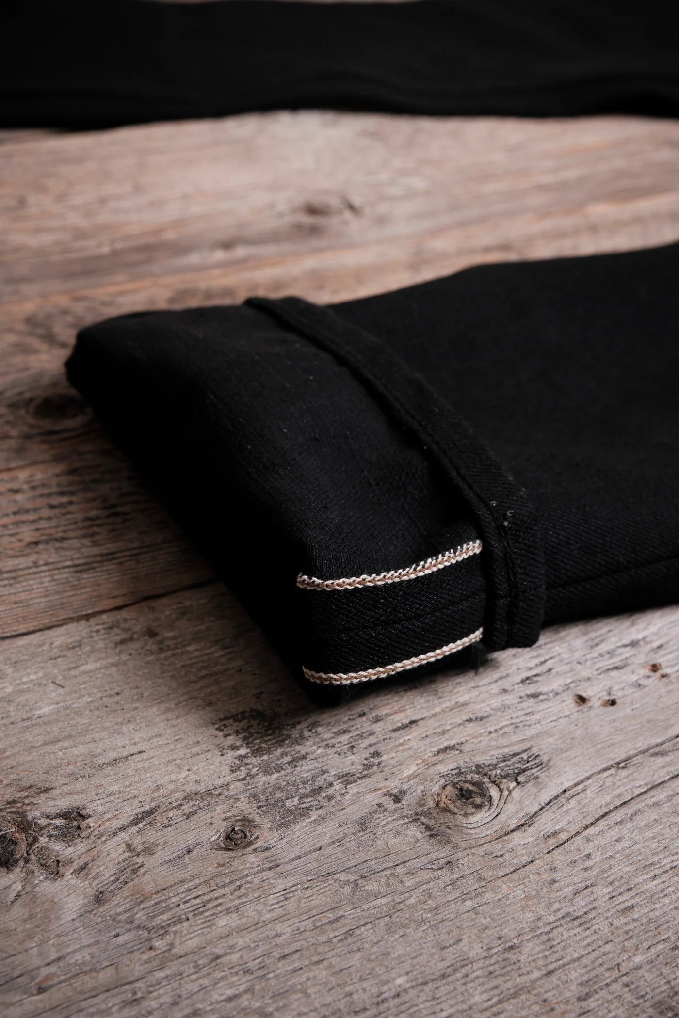 Freenote Cloth Trabuco Classic Straight 17 Ounce Black Denim