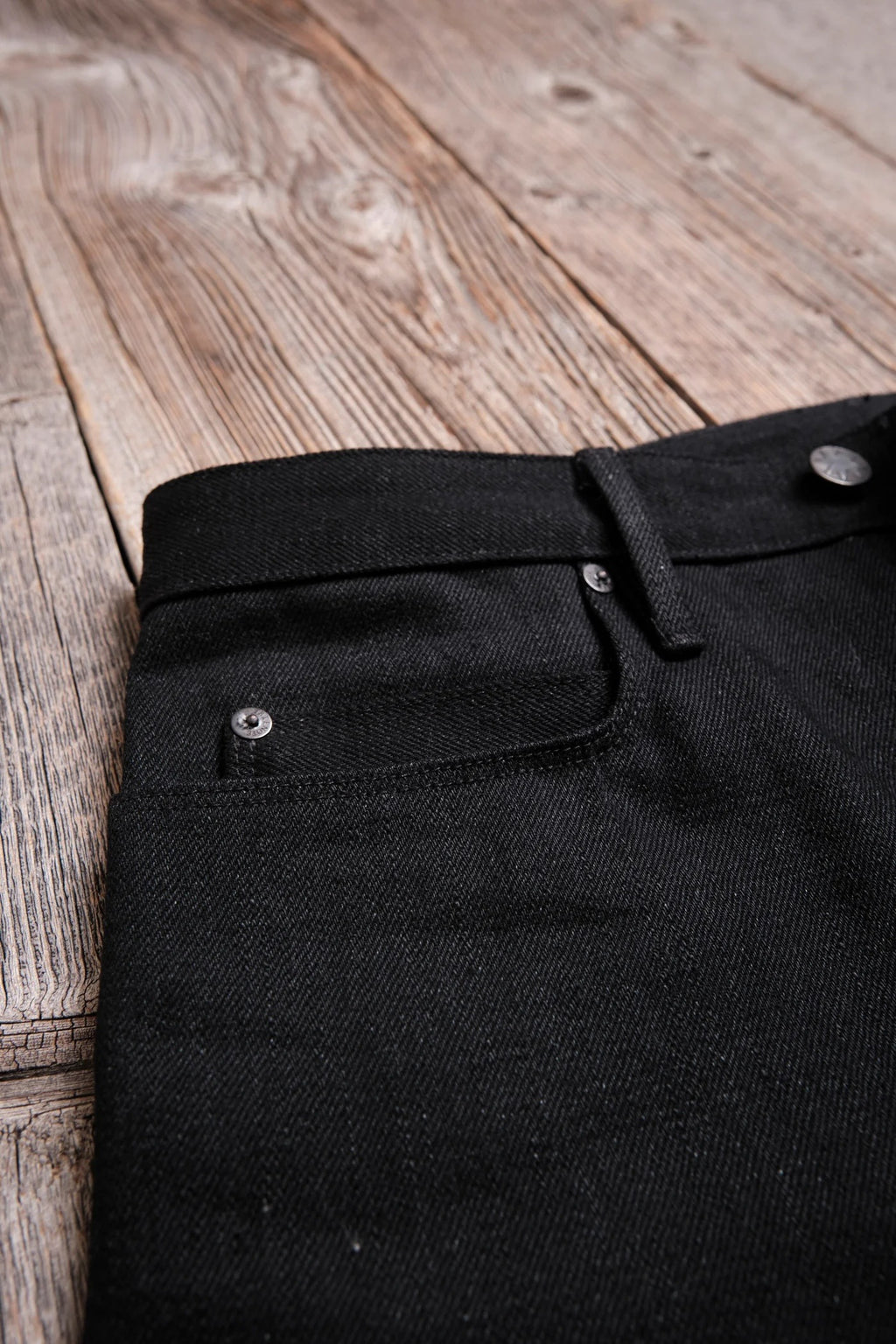 Freenote Cloth Trabuco Classic Straight 17 Ounce Black Denim