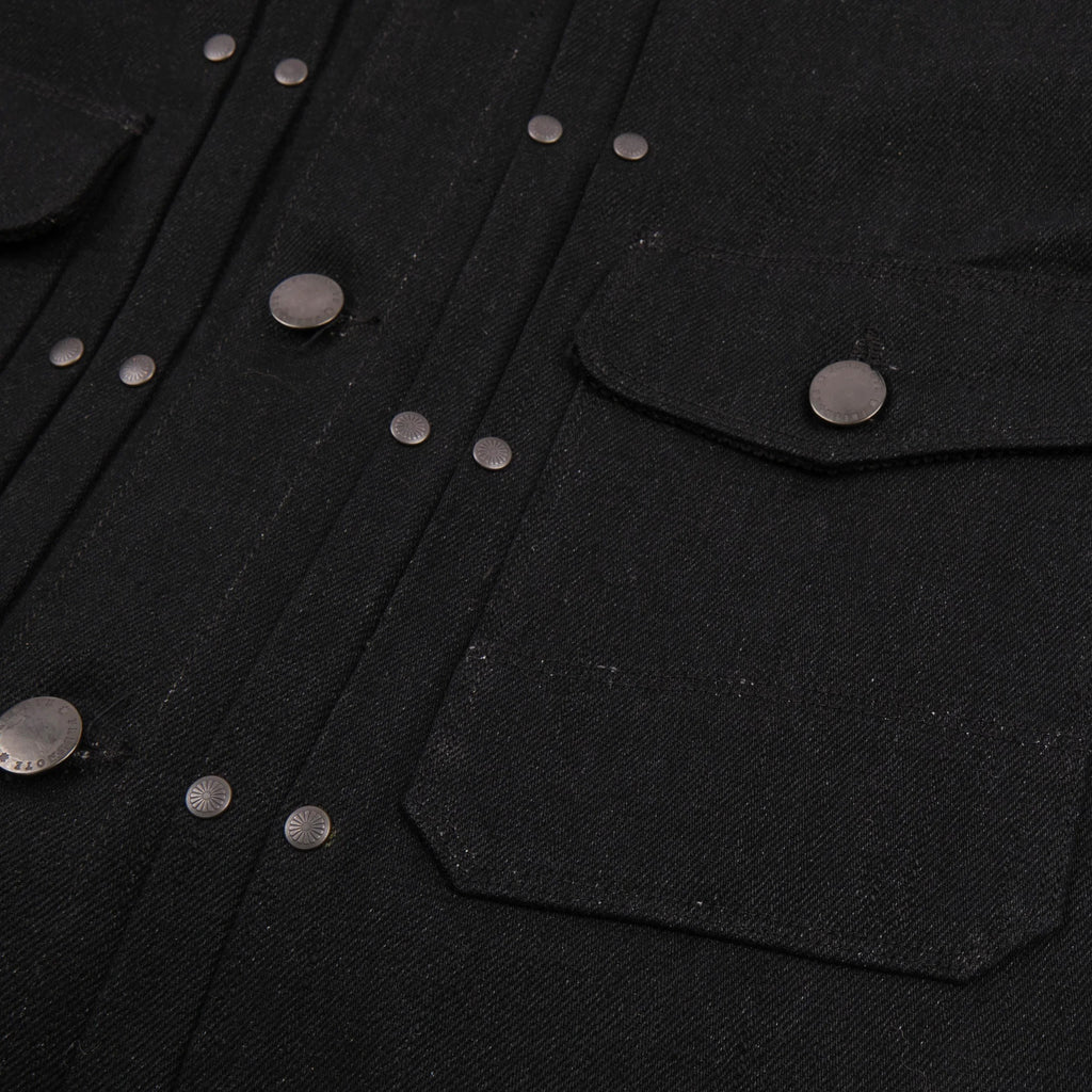 Freenote Cloth RJ-3 17 Ounce Black Denim