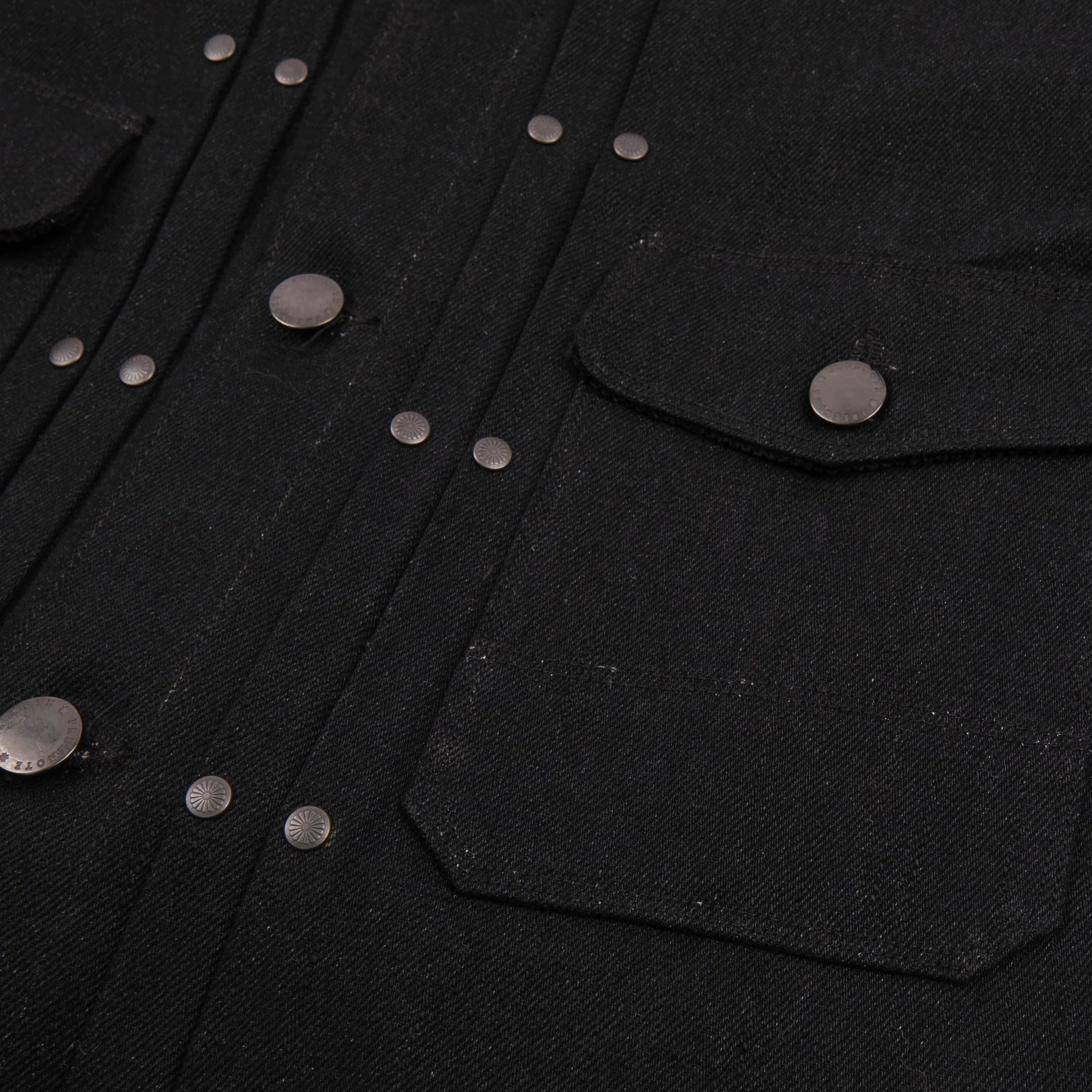 Freenote Cloth RJ-3 17 Ounce Black Denim