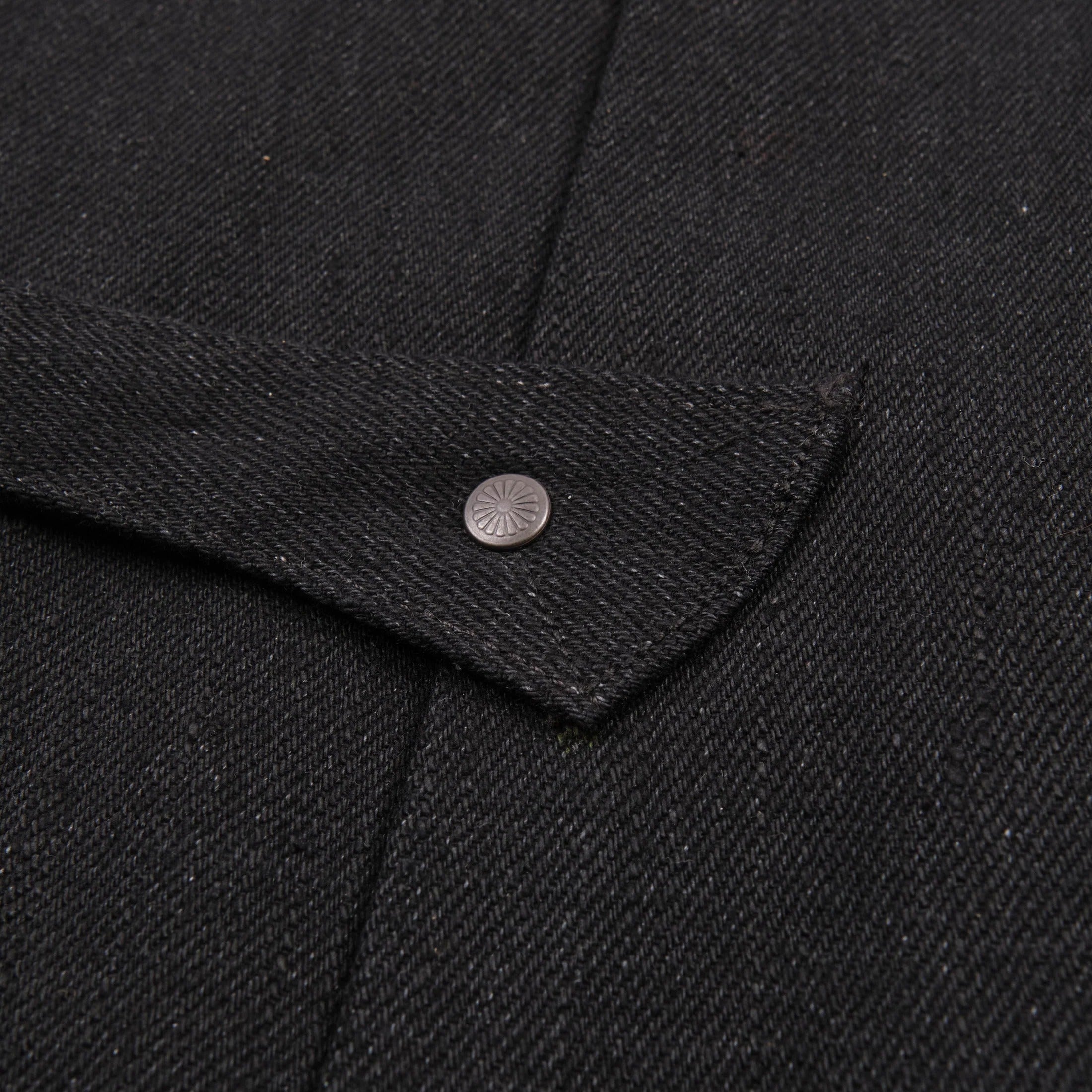 Freenote Cloth RJ-3 17 Ounce Black Denim