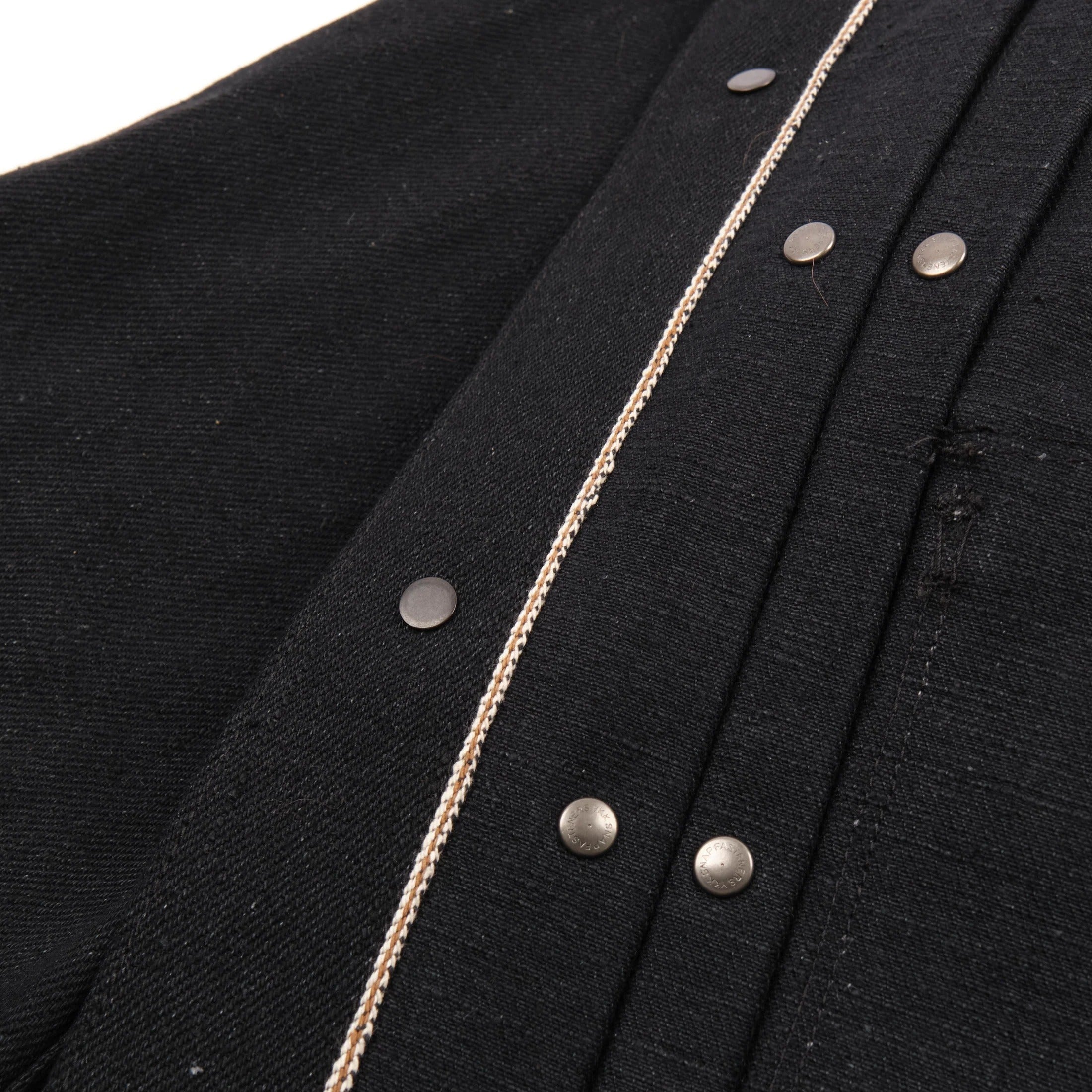 Freenote Cloth RJ-3 17 Ounce Black Denim