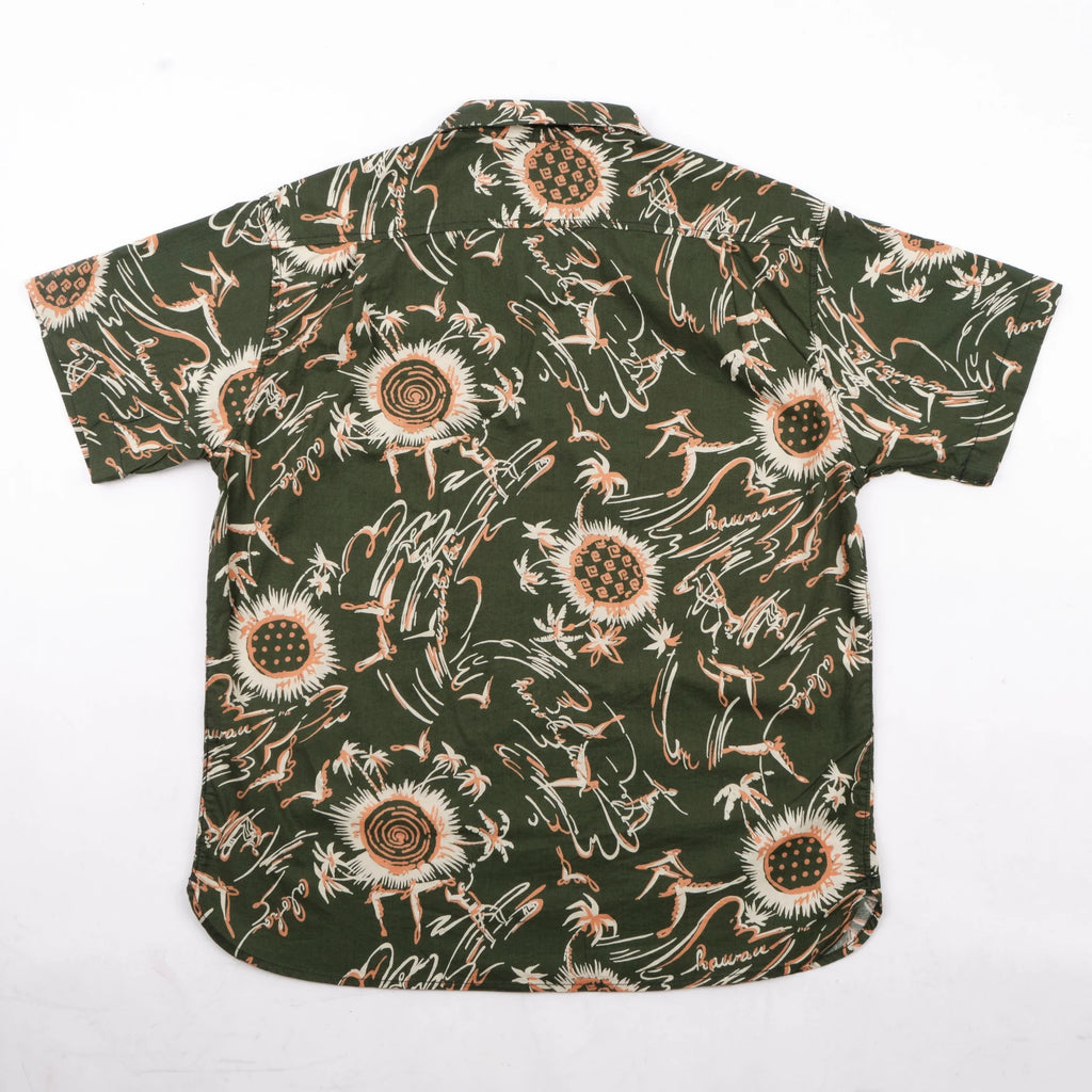 Freenote Cloth Dean Double Pocket Aloha Olive