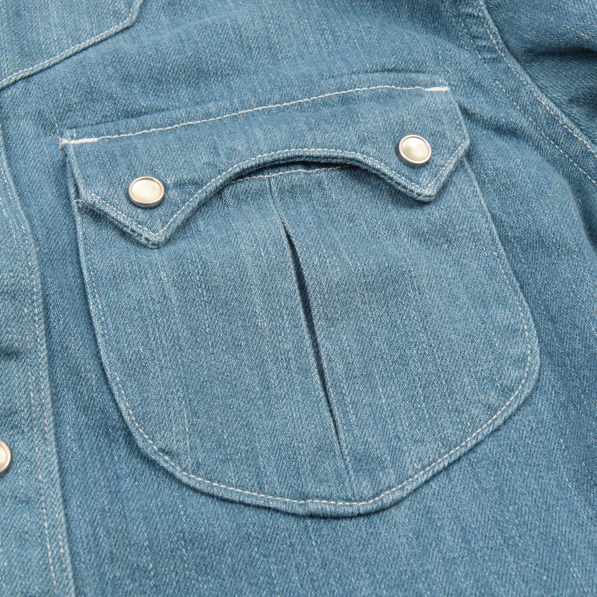 Freenote Cloth Sinclair Bleached Denim