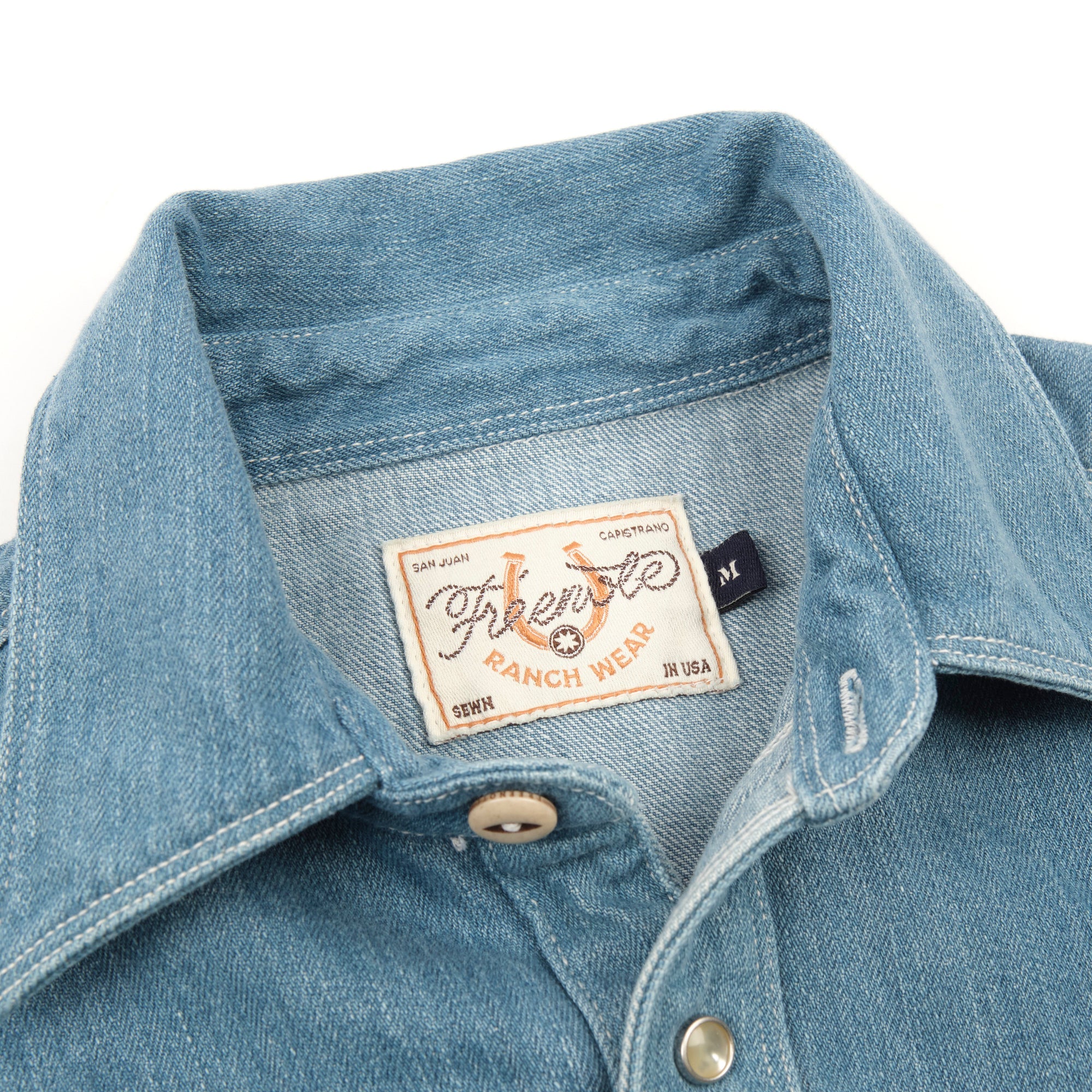 Freenote Cloth Sinclair Bleached Denim