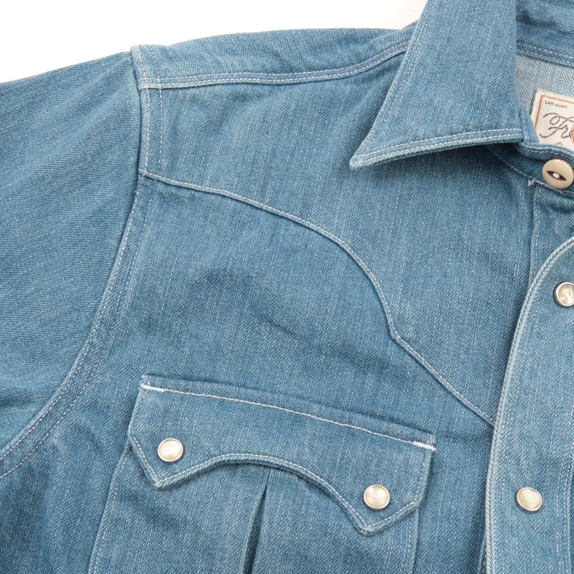 Freenote Cloth Sinclair Bleached Denim