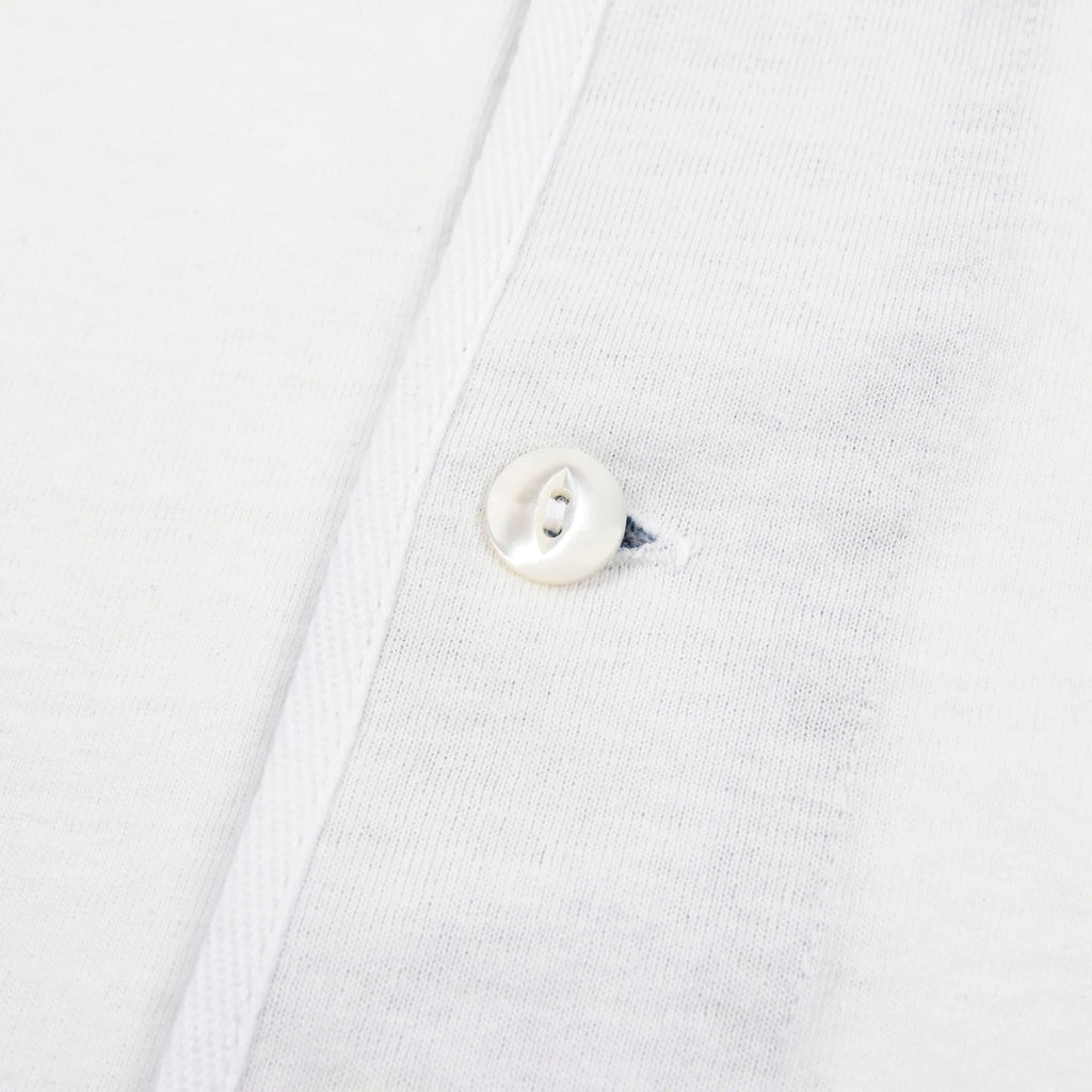 Freenote Cloth 13 Ounce Henley L/S White