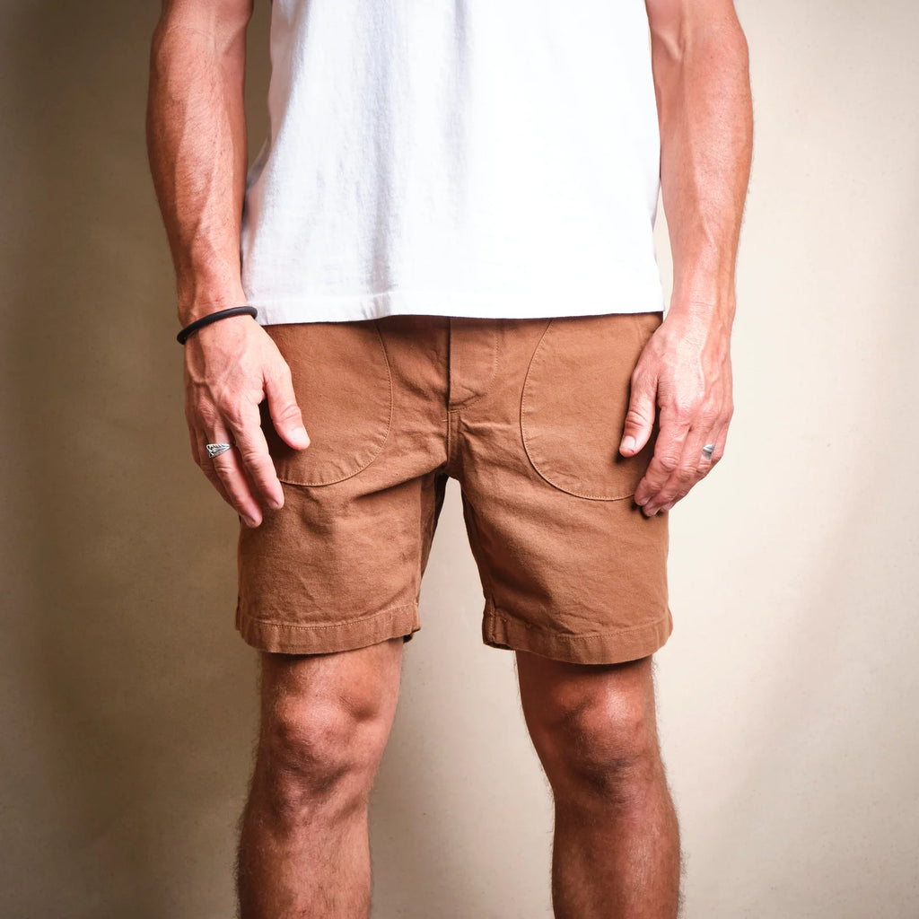 Freenote Cloth Deck Short Rust