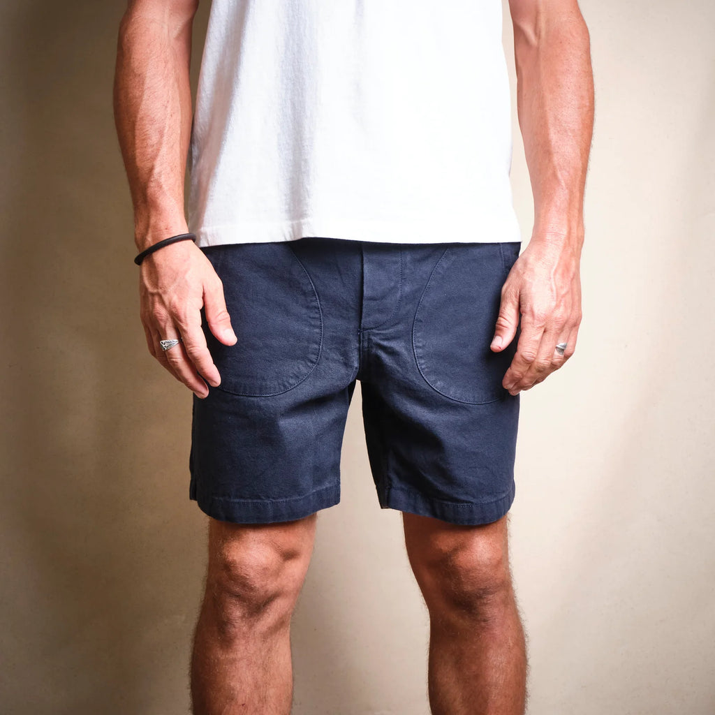 Freenote Cloth Deck Short Navy