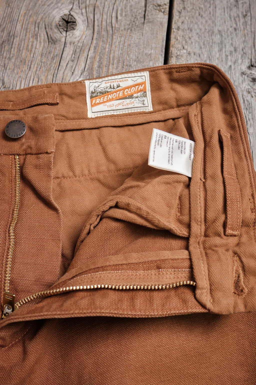 Freenote Cloth - Deck Pant Rust