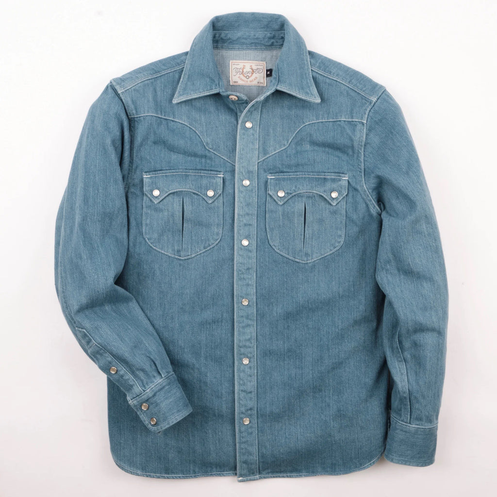 Freenote Cloth Sinclair Bleached Denim