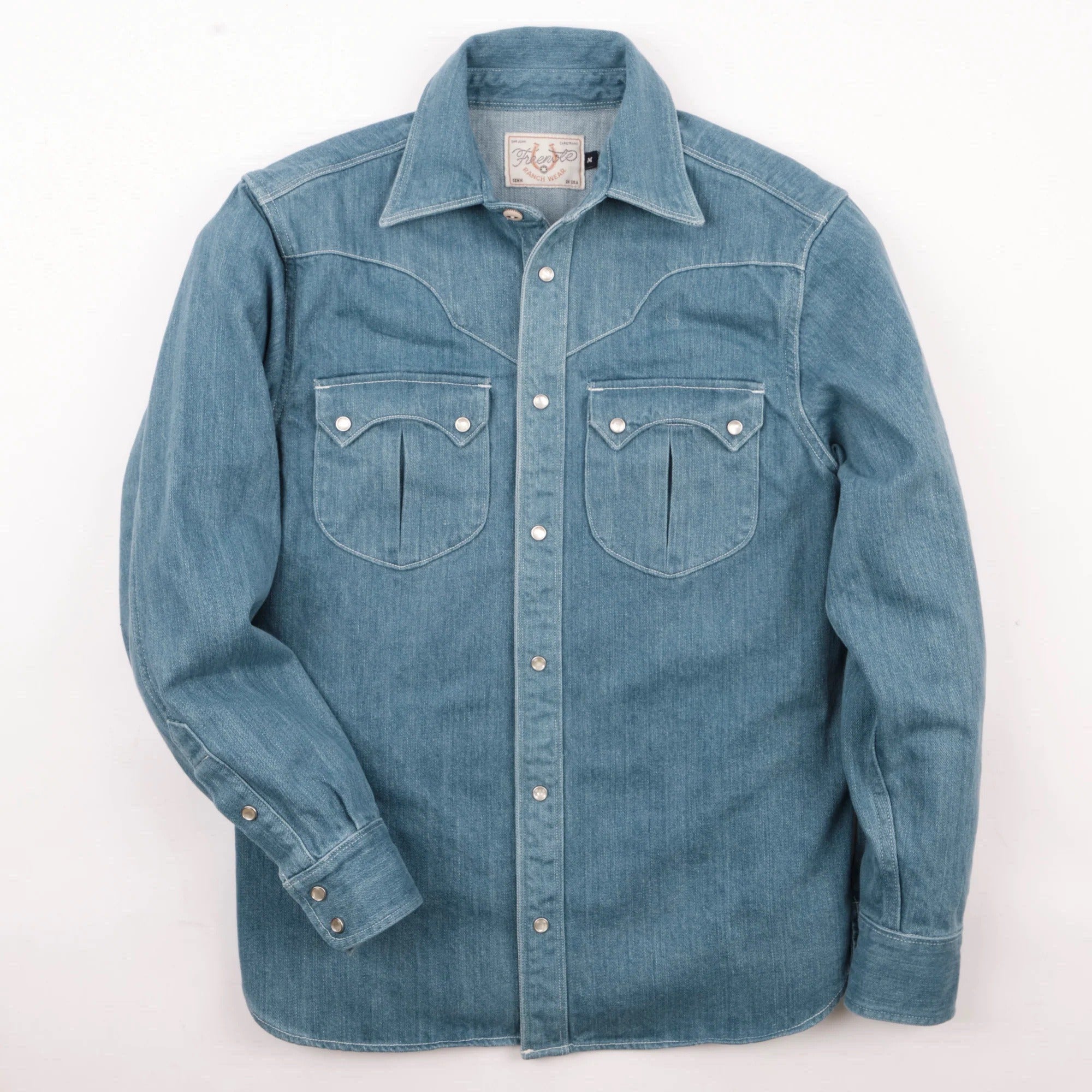 Freenote Cloth Sinclair Bleached Denim