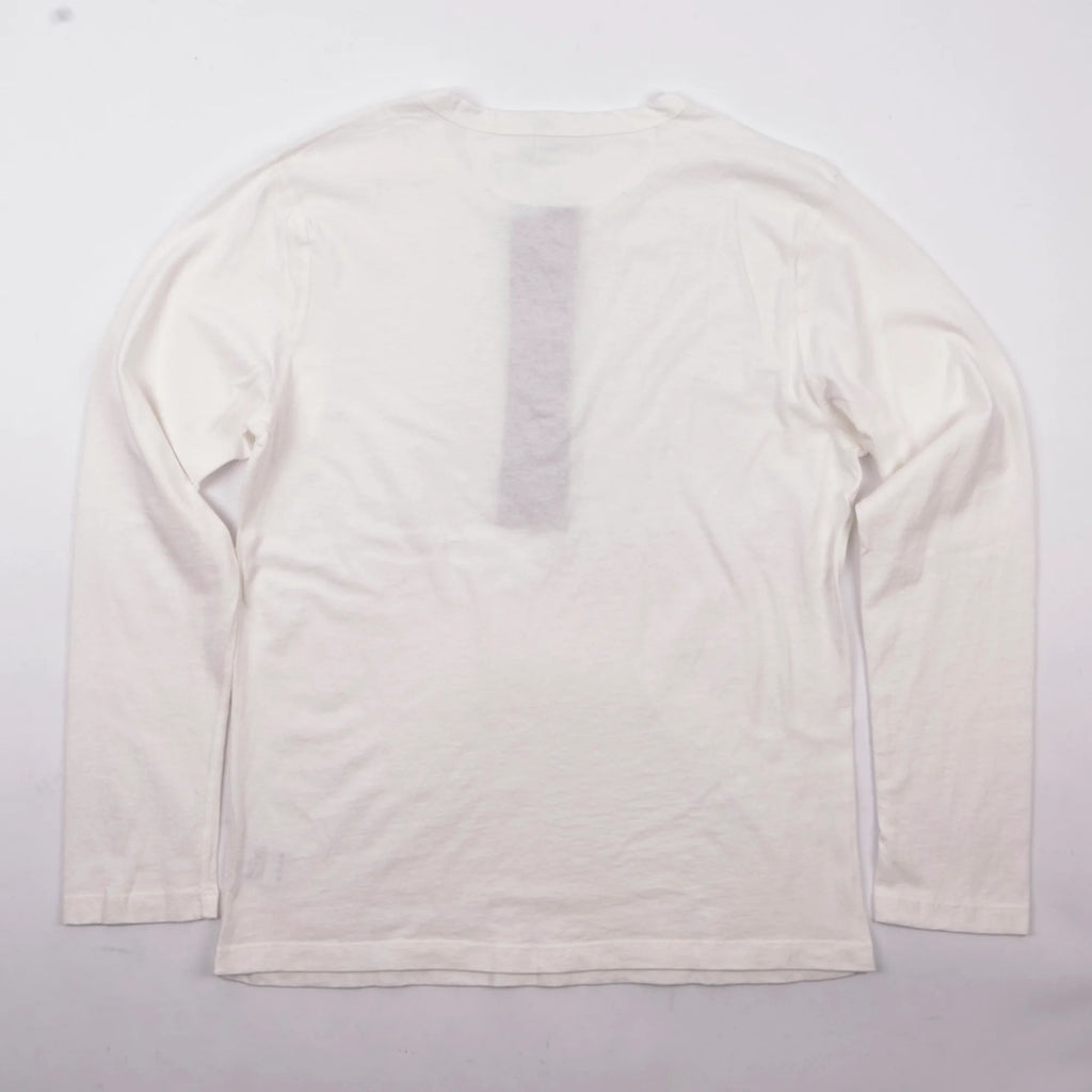 Freenote Cloth 13 Ounce Henley L/S White