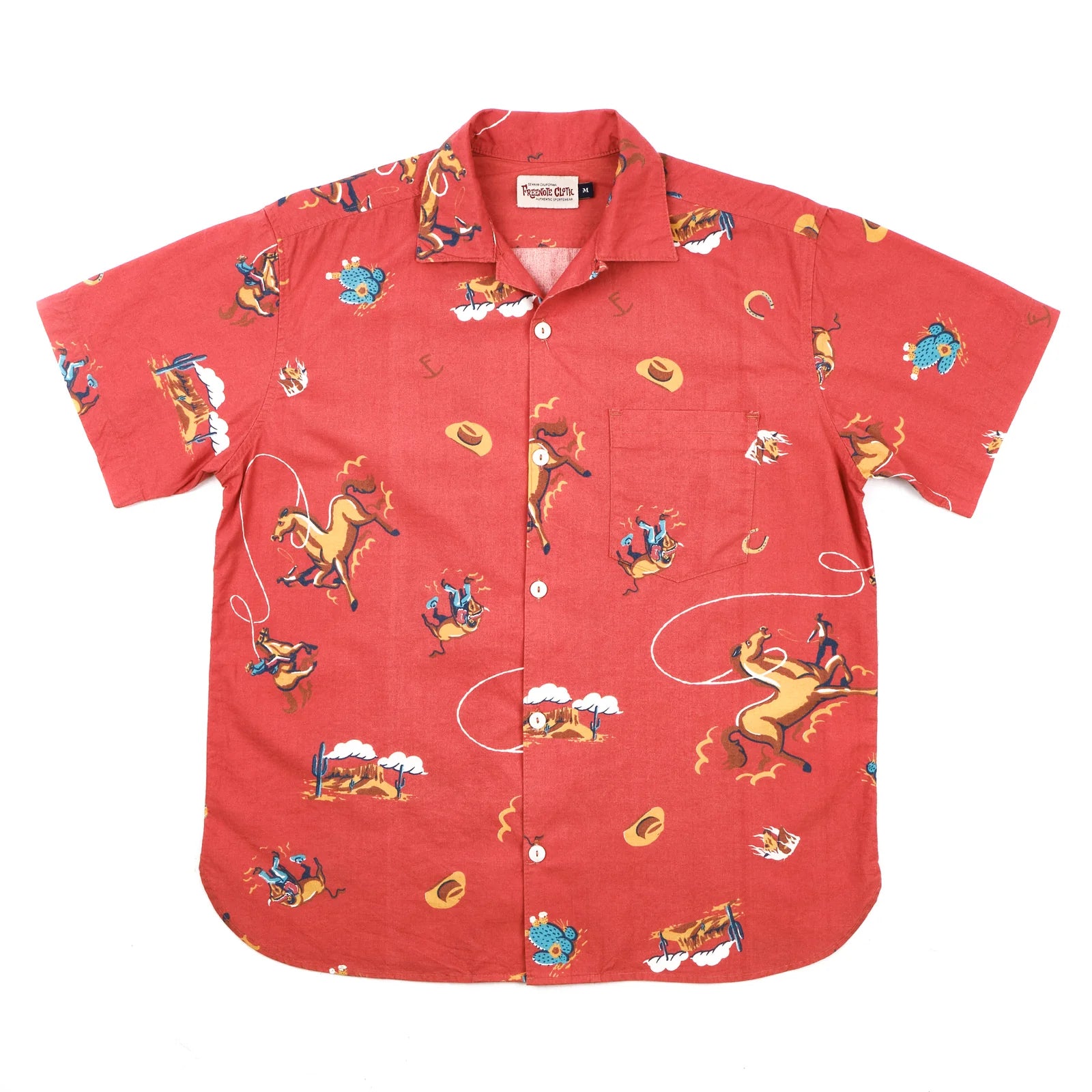 Freenote Cloth Hawaiian Orange Cowboy