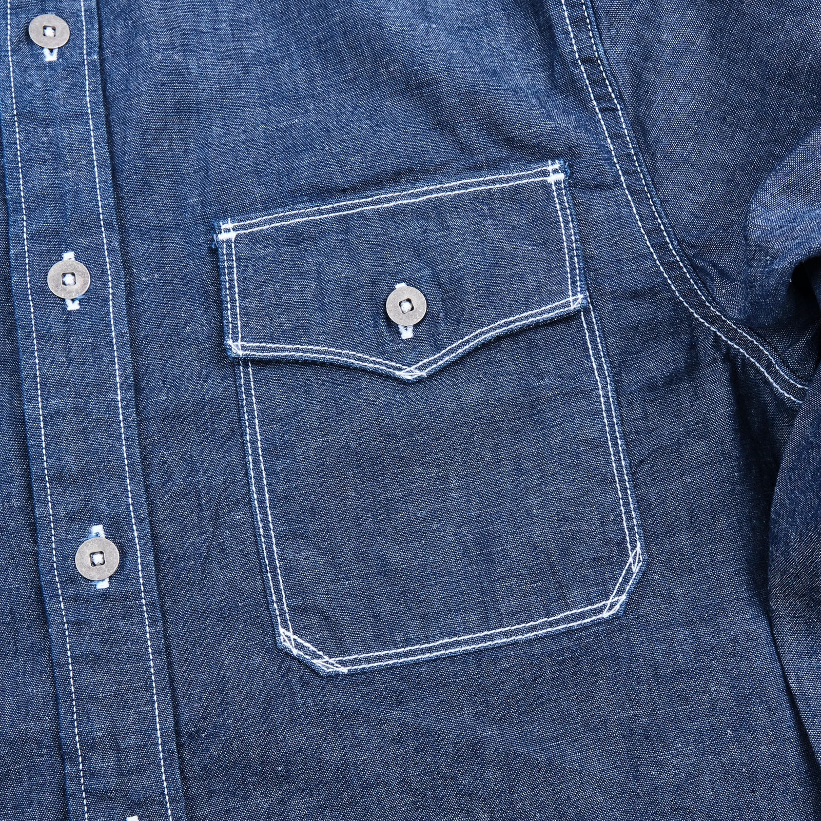 Freenote Cloth Scout Slate Chambray