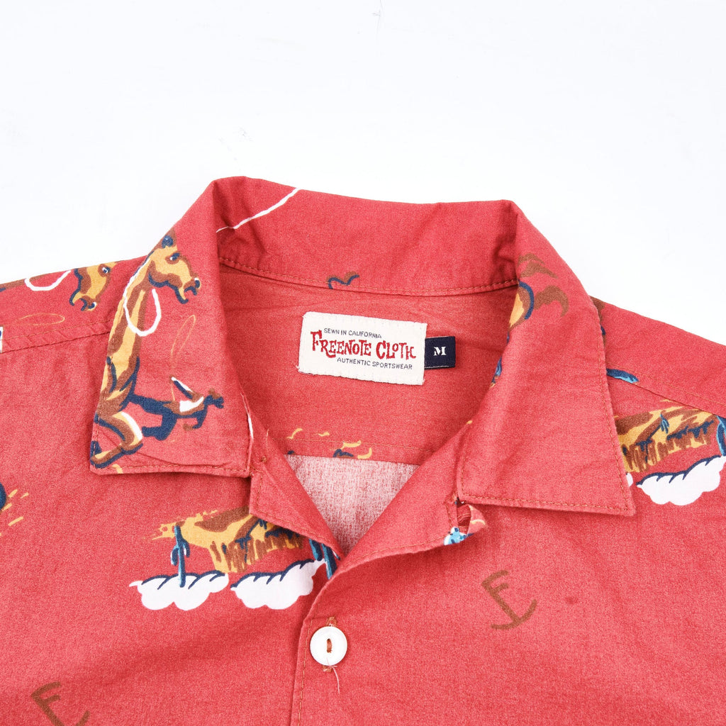 Freenote Cloth Hawaiian Orange Cowboy