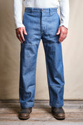 Freenote Cloth Ortega Pant 13 Ounce Blue Herringbone
