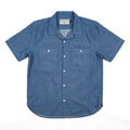 Freenote Cloth Dayton Blue Herringbone