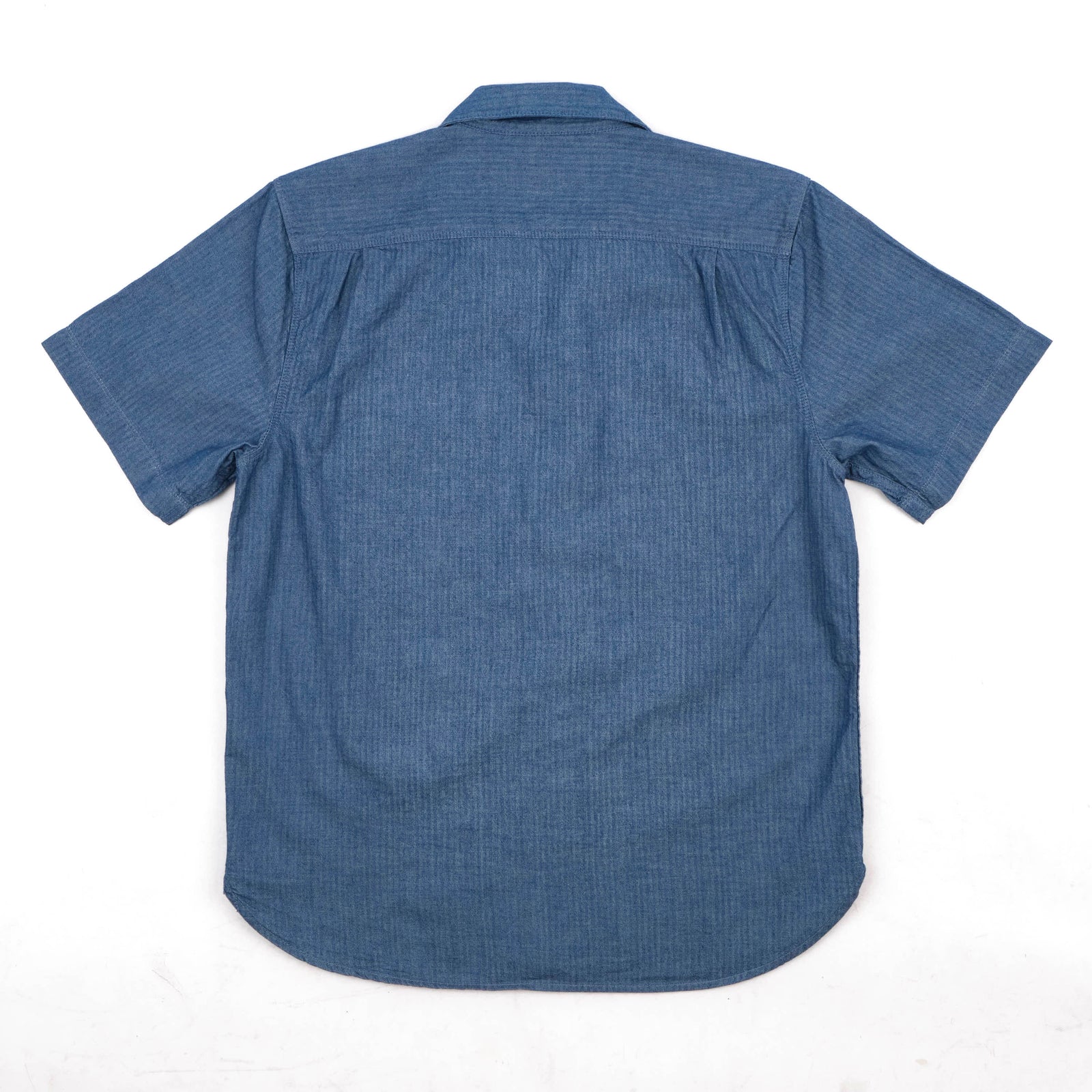 Freenote Cloth Dayton Blue Herringbone