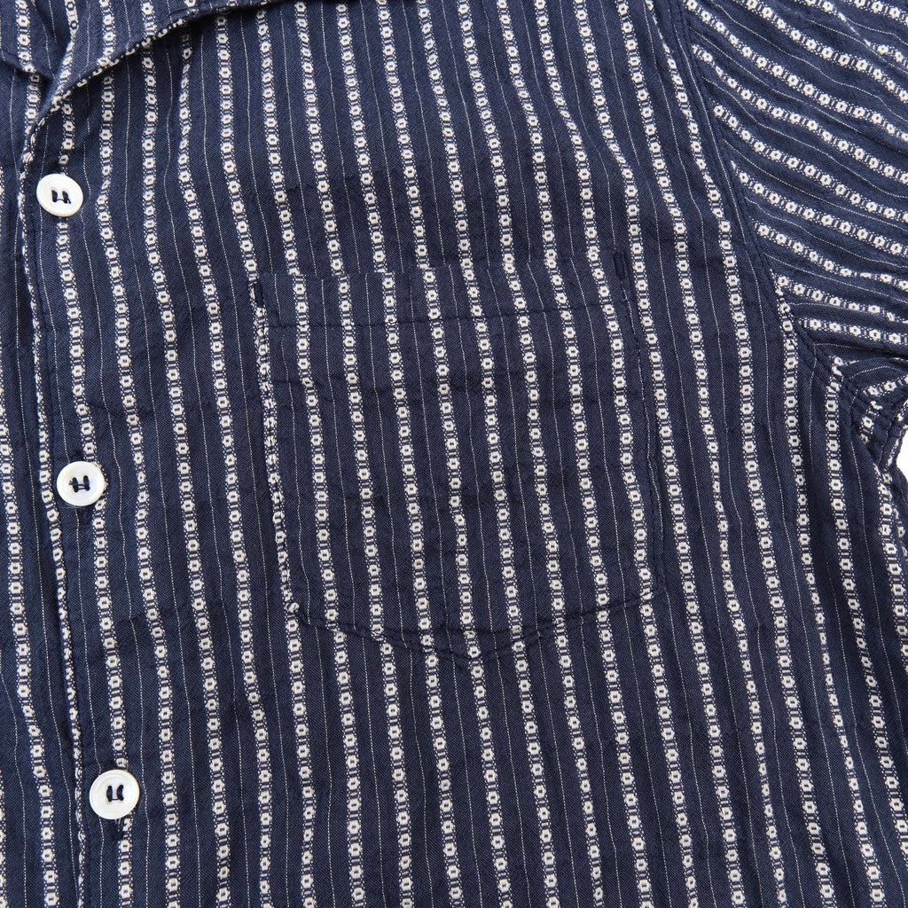 Freenote Cloth Cayucos Jacquard Navy