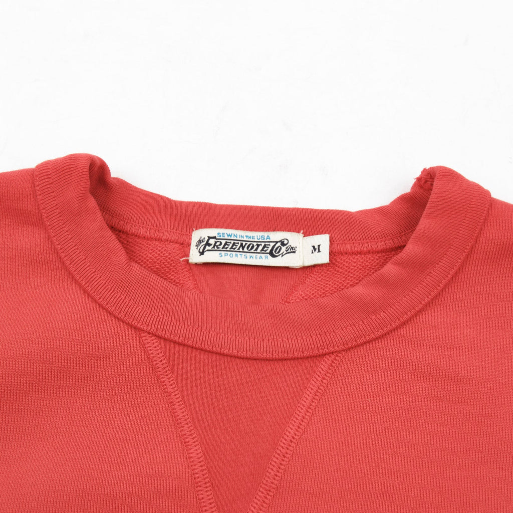 Freenote Cloth DECK SWEATSHIRT Red