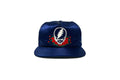 Ampal - Ampal x Grateful Dead STEAL YOUR ROSES Navy Satin - Snapback