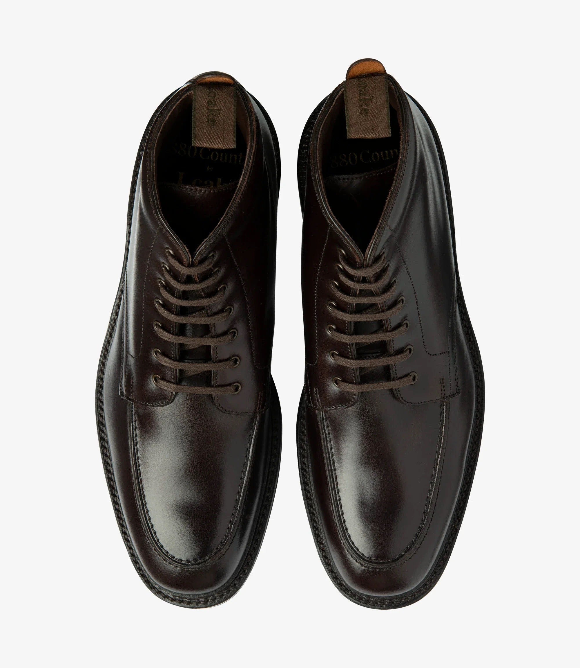 Loake 1880 Gisbourne - Dark Brown Waxy