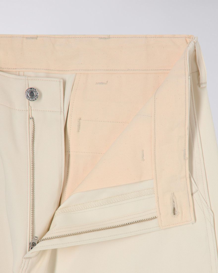 Edwin Wide Trousers Natural