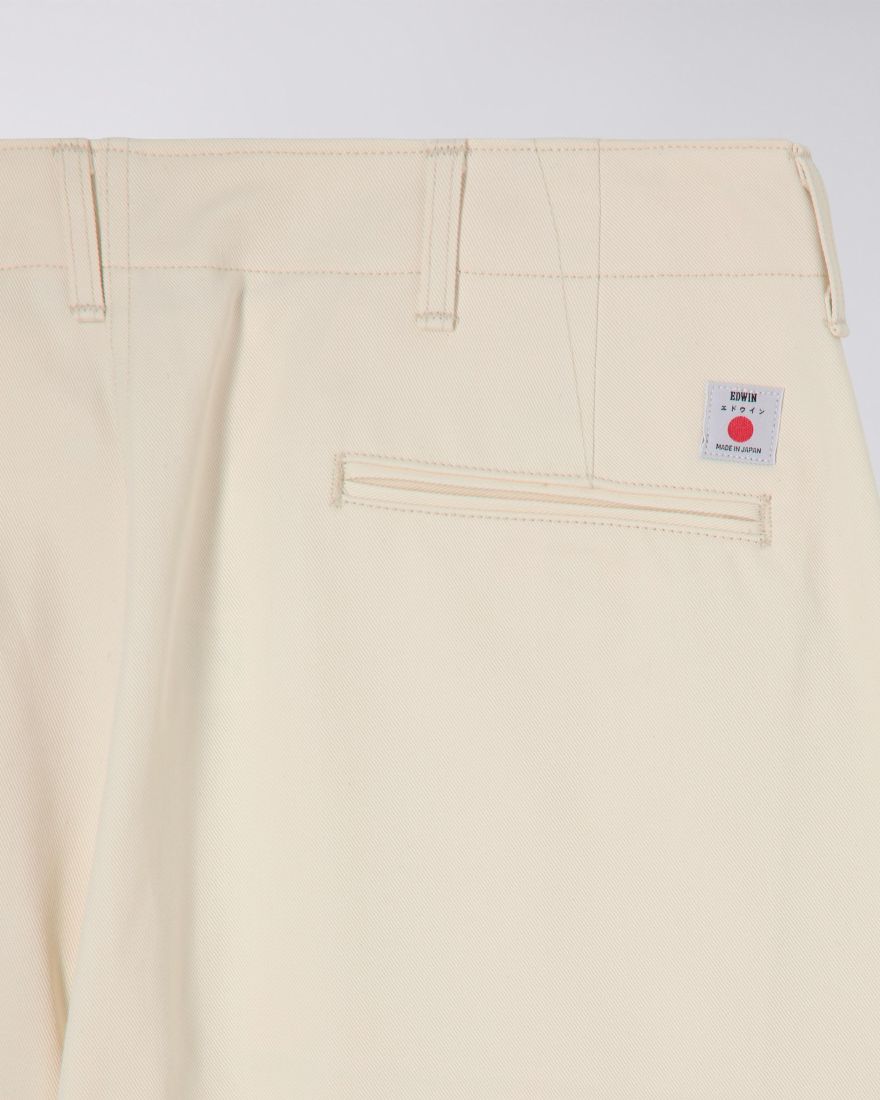 Edwin Wide Trousers Natural