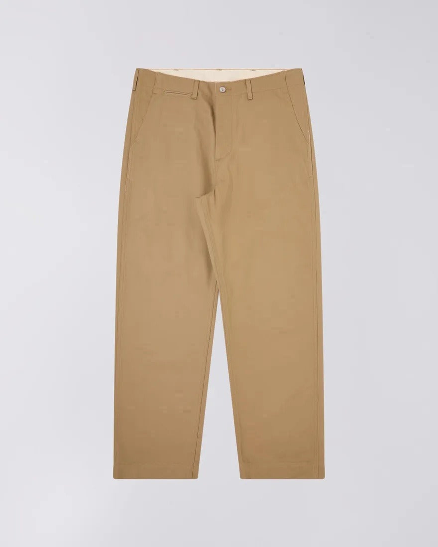 Edwin Wide Trousers Stone Beige