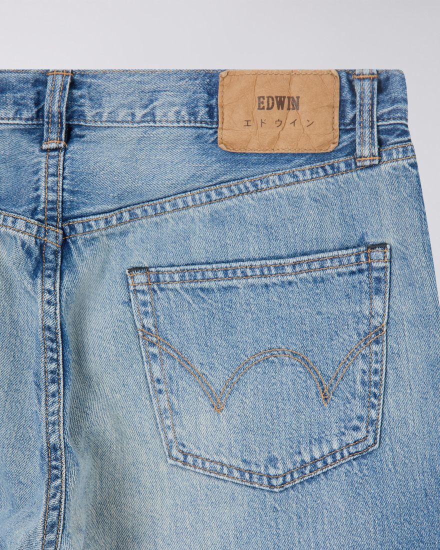 Edwin Made in Japan, REGULAR TAPERED JEANS - 10.5oz Kaihara Indigo Lightweight Red Selvage - I033516-015J