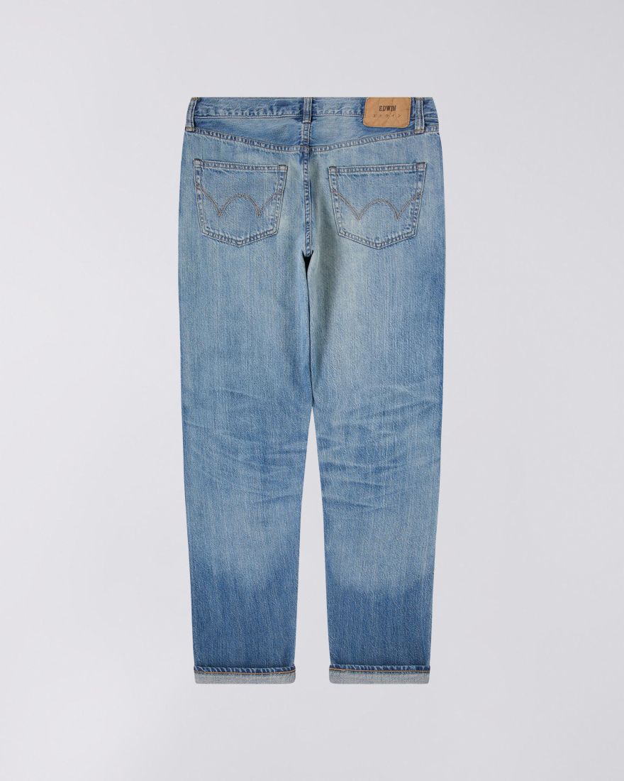 Edwin Made in Japan, REGULAR TAPERED JEANS - 10.5oz Kaihara Indigo Lightweight Red Selvage - I033516-015J