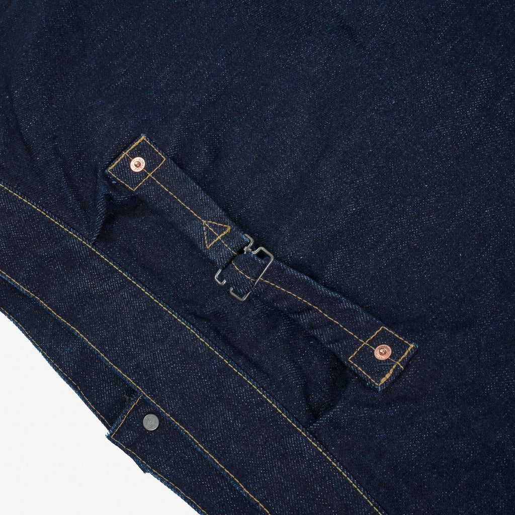 Iron Heart IHJ-139-IND 19oz Selvedge Denim Type II Jacket - Indigo