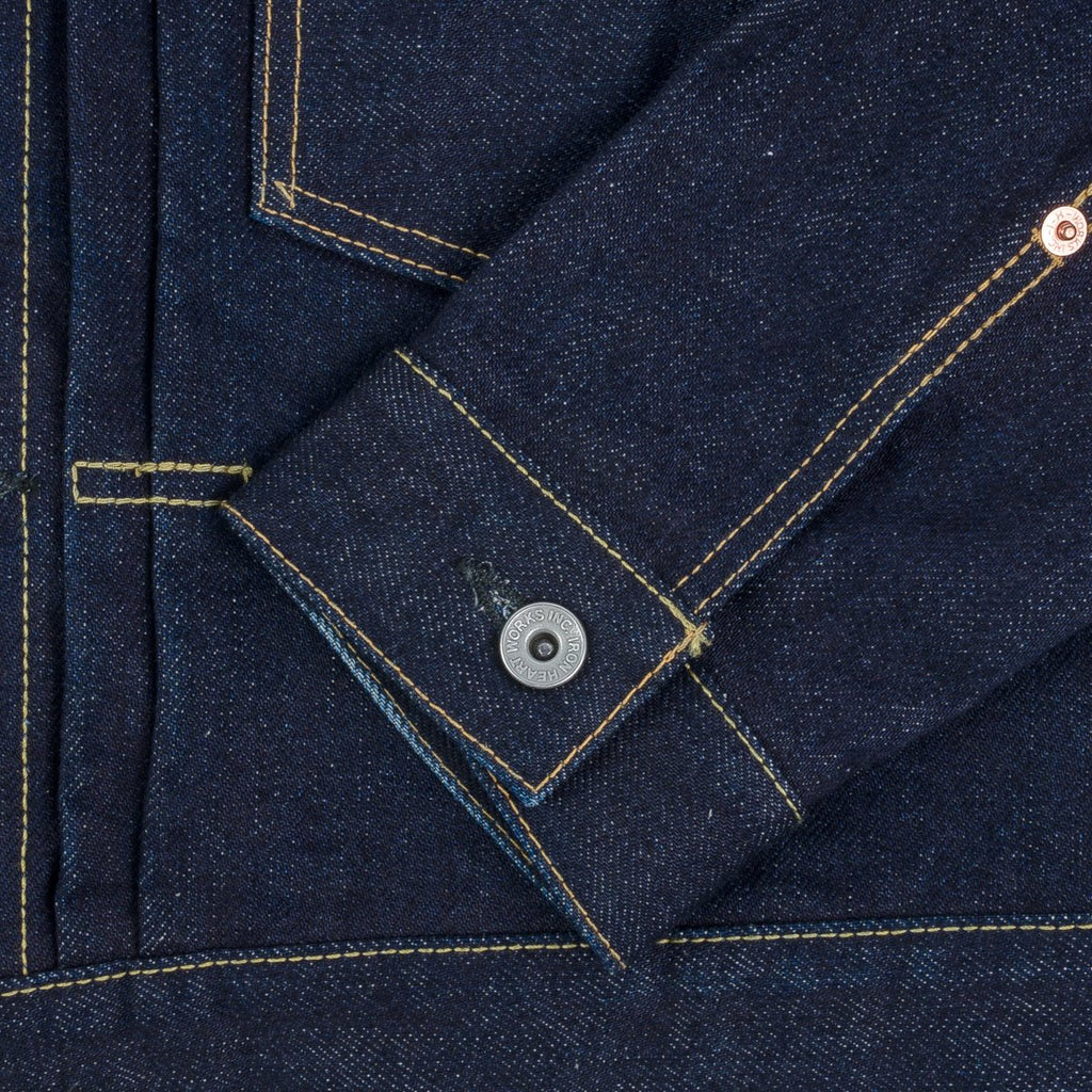 Iron Heart IHJ-139-IND 19oz Selvedge Denim Type II Jacket - Indigo