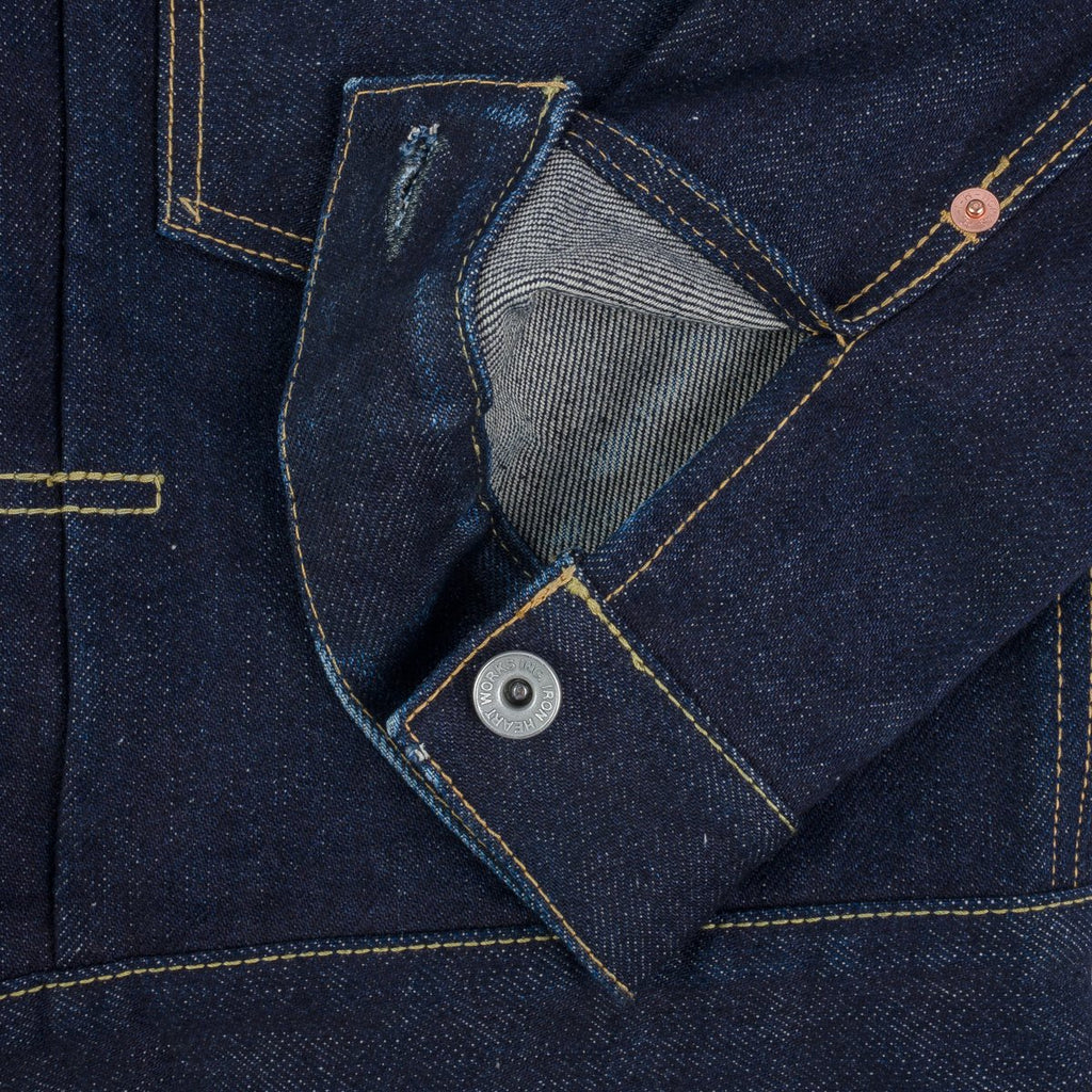 Iron Heart IHJ-139-IND 19oz Selvedge Denim Type II Jacket - Indigo