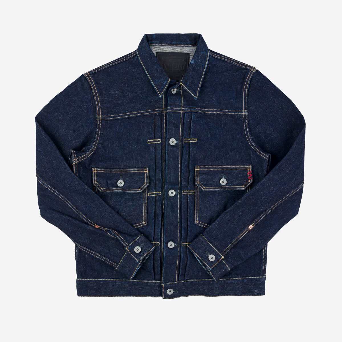 Iron Heart IHJ-139-IND 19oz Selvedge Denim Type II Jacket - Indigo